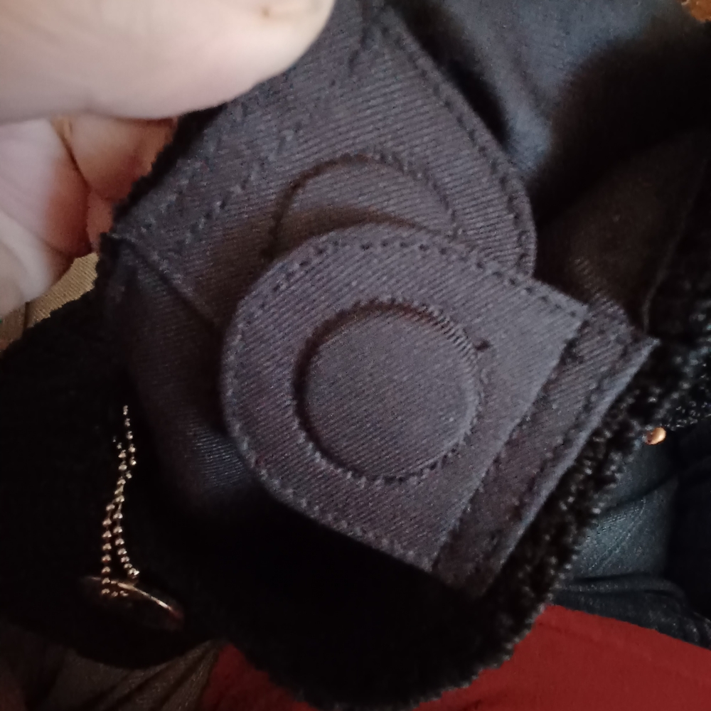 The Sak Womens Black Hobo Bag and Brown Beaded Crochet Made In Bali - Picture 6 of 10